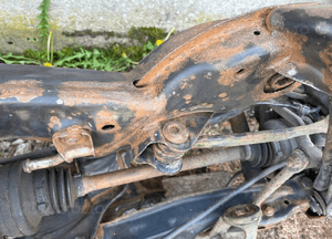 MERCEDES CLK W209 3.0CDI WÓZEK TYLNY MOST ZDROWY 7