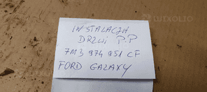 Wiązka instalacja drzwi prawy przód Ford Galaxy MK1 Lift 7M3974951CF 10