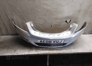 Zderzak przód przedni opel zafira b ii 2 lift fl Z157 srebrny halogeny 2