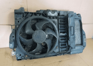 Pas przedni komplet chłodnice wentylator Citroen C5 Peugeot 407 2.0 HDI 136 km 3
