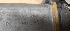 Mechanizm podnośnik szyby prawy przód VW Passat B4 3A0837402D 3A0959802 7