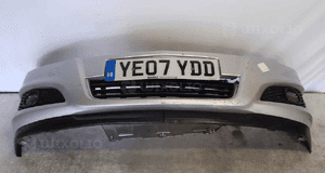 Zderzak przód przedni opel astra h 3 iii lift fl Z157 srebrny bez uszu ! 1