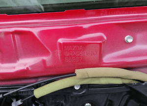 Drzwi prawe prawy przód Mazda 6 III GJ GHP9-58010 11