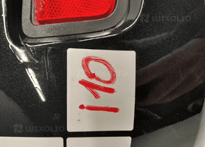 } ZDERZAK TYŁ TYLNY FORD FIESTA MK6 ST RS D2 CZARNY 4