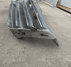 MERCEDES CLS  219 atrapa grill GWIAZDA listwa grila chrom 4