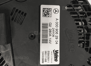 Mercedes gle 167 e 213 s-class 222 223 cls 257 sprinter 907 alternator nowy 9
