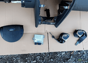 Konsola poduszki pasy AIRBAG  sensor zestaw naprawczy Ford Mondeo MK3 11