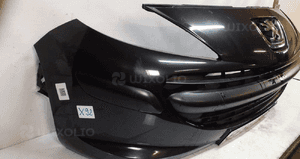 Zderzak przód przedni do peugeot 207 ciemny szary 3