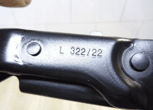 Bmw 3 G20 G21 zawias maski przód lewy 7450589 6