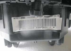 Air bag poduszka powietrzna kierowcy peugeot 3008 i 5008 i 96845302ZE 3