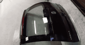 Klapa tył tylna bagażnika do opel meriva a lift Z594 bordowa 4