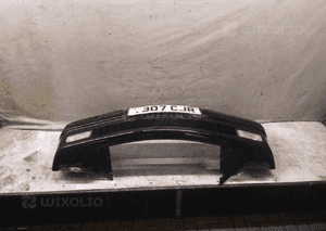 Zderzak przód przedni bmw E36 seria 3 lift fl czarny schwarz 2 halogeny 2
