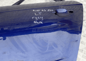 Drzwi lewy tył audi S3 8V lift LX5H radom 2