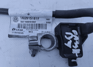 KLEMA MINUSOWA AKUMULATORA AUDI A3 8P LIFT TIGUAN PASSAT B7 1K0915181F 2