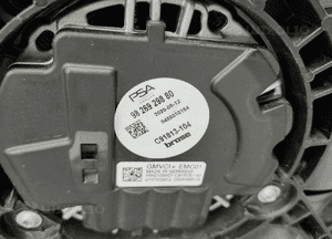Pas przód przedni komplet chłodnic wentylator opel e-corsa f corsa elektryk 11