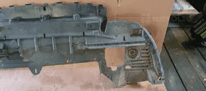 Osłona płyta pod zderzak przód Citroen C5 III 9688137680 9688137380 3