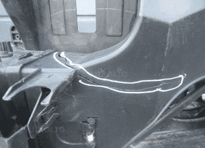 Pas przedni przód wzmocnienie czołowe tesla s lift 1061950-00-D 2016 13