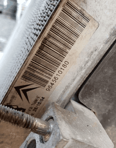Pas przedni chłodnice wentylator Peugeot 407 3.0 V6 9645610180 3
