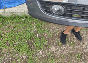 Vw passat B6 2005 - 2010 zderzak przód przedni kompletny xenon spryski 3