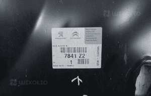 Błotnik prawy przód przedni citroen C3 picasso 08- 6