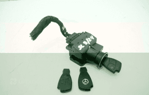 Stacyjka kluczyk X3 keyless go kpl mercedes sl R230 eu 1