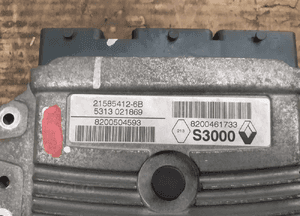 } ZESTAW BSI RENAULT CLIO III 1.2 8200343734 Komputer Sterownik Renault CLIO III 1,6 8200504593 RENAULT CLIO III PĘTLA IMMOBILIZERA 8200214173D 8