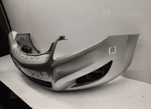 ^ ZDERZAK PRZÓD PRZEDNI OPEL ZAFIRA B II 2 LIFT FL Z157 SREBRNY HALOGENY 3