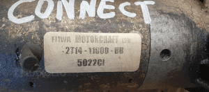 Rozrusznik starter silnika Ford Transit Connect 1.8 TDCI 2T14-11000-BB 7
