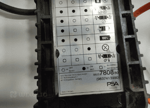 Przewód ładowarka pokrowiec opel corsa e-corsa f 9823780880 2019-2024 6