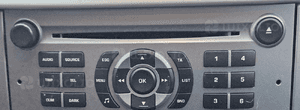 Peugeot 407  Citroen C5 radio radioodtwarzacz CD RD4 N1 9660647877 N2 9650575077 9646871777 3