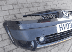 Zderzak przód renault megane ii NV676 czarny okazja wysyłka 3