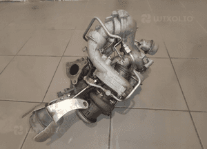 Mercedes W204 2.2CDI turbosprężarka turbina biturbo kompletna zdrowa oryg 1