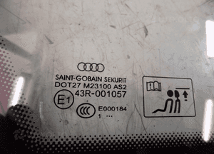 Audi A6 C7 sedan 2011- szyba karoseryjna tył lewa 4