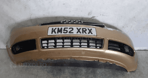 Zderzak przód przedni do audi A4 B6 cabrio grill halogeny złoty 1