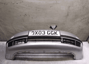Zderzak przód przedni skoda fabia i 1 9102 srebrny 2