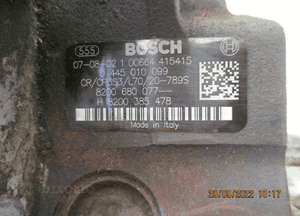 RENAULT 2.0DCI 0445010099 8200680077 POMPA 5