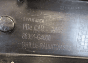 Grill gril atrapa hyundai I30 iii 3 2016- 10