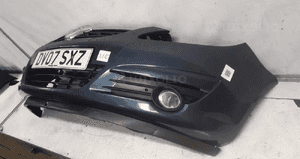 Zderzak przód przedni do opel corsa d 4 iv Z168 szary granat halogeny 3