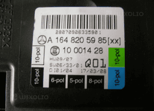 Mercedes ml W164 moduł drzwi prawy przód 2
