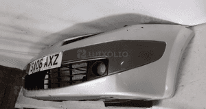 Zderzak przód przedni do renault megane ii 2 lift fl halogeny TED69 srebrny 3