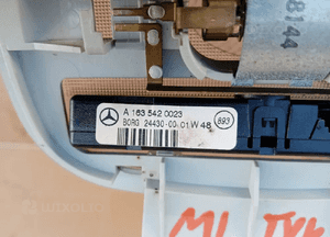 Lampka oświetlenie kabiny podsufitki wyświetlacz PDC Mercedes ML W163 5
