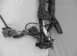 ZAWIESZENIE LEWY TYŁ ZWROTNICA NISSAN X TRAIL T32