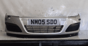 Zderzak przód przedni opel astra h 3 iii Z157 srebrny do malowania !!! 1