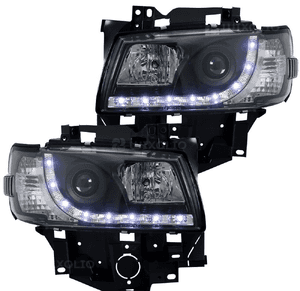 Lampy reflektory do  vw T4 bus od 1996 do 2003 roku  daylight H1 gratis 3