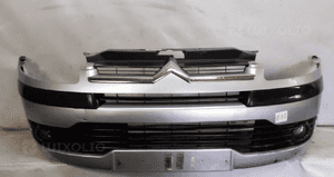 Zderzak przód przedni do citroen C4 halogeny ezrc srebrny 6