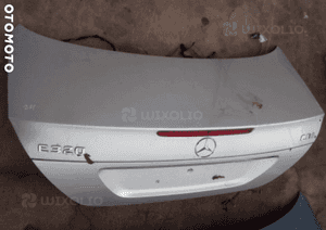 MERCEDES E 211 klapa tył tylna sedan czarna granatowa srebrna 4