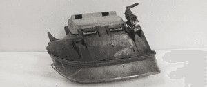 Przod przednia lampa lewa fiat doblo 1 7