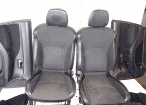 Fotele siedzenia półskóra 7OS grzane peugeot 4007 2