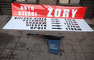 BMW 1 F20 błotnik kolor 668 nr A40483 WYSYŁKA 1