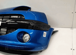 Zderzak przód przedni peugeot 1007 kmf niebieski halogeny 4